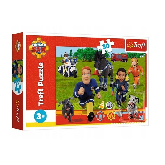 PUZZLE 30 GOTOWI DO POMOCY 18297 -zdjęcie numer 1