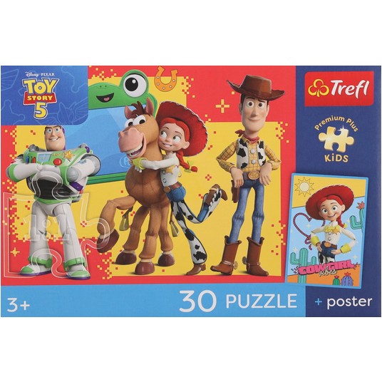 PUZZLE 30 PRZYGODY ZABAWEK 18344 -zdjęcie numer 1