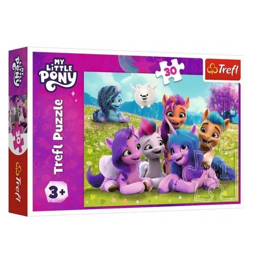 PUZZLE 30 PRZYJACIELSKIE KUCYKI PONY 18299 -zdjęcie numer 1