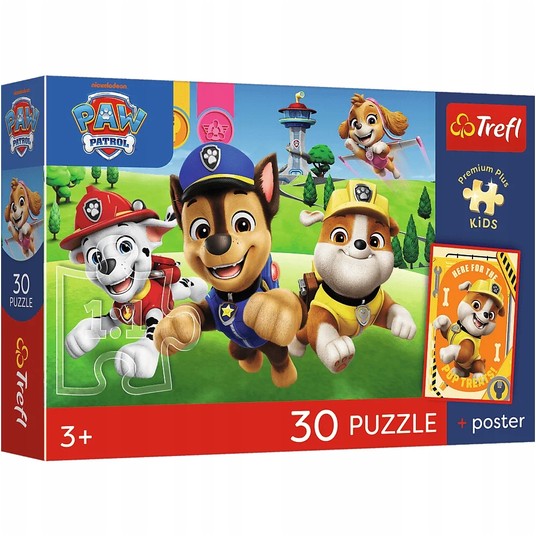 PUZZLE 30 PSIAKI W DRODZE 18346 -zdjęcie numer 1