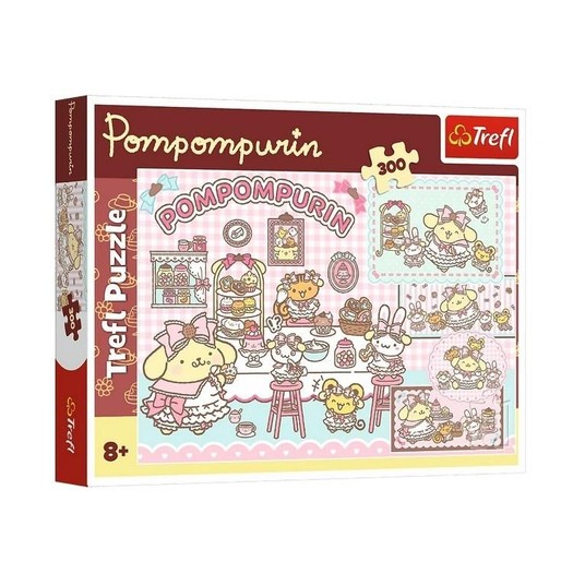 PUZZLE 300 CUKIERKOWY ŚWIAT POMPOMPURINA 23057 -zdjęcie numer 1