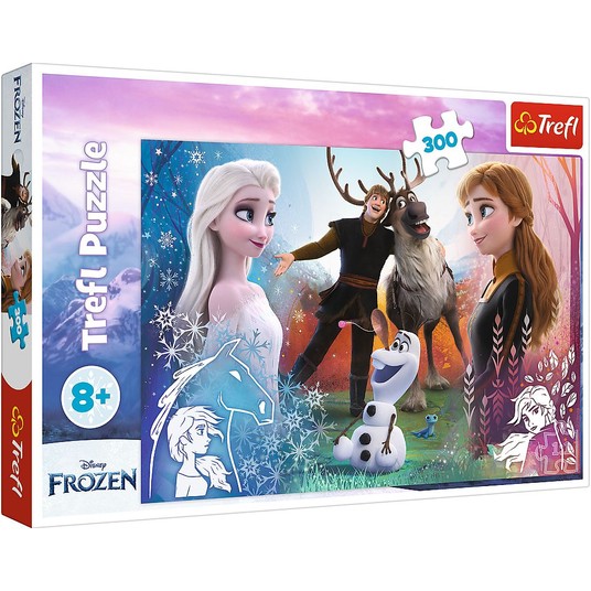 PUZZLE 300 MAGICZNY CZAS FROZEN 2 23006 -zdjęcie numer 1