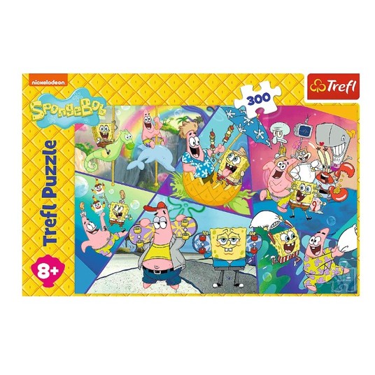 PUZZLE 300 SPONGEBOB W BIKINI DOLNYM 23038 -zdjęcie numer 1