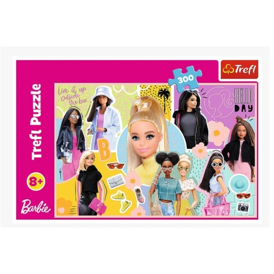 PUZZLE 300 TWOJA ULUBIONA BARBIE 23025 -zdjęcie numer 1