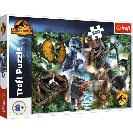 PUZZLE 300 ULUBIONE DINOZAURY 23013 -zdjęcie numer 1