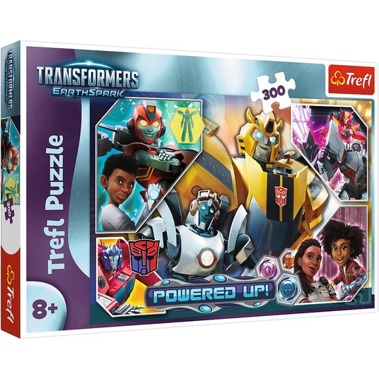 PUZZLE 300 W ŚWIECIE TRANSFORMERS 23024 -zdjęcie numer 1