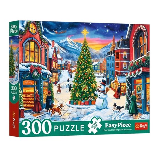 PUZZLE 300 XMAS ŚWIĄTECZNE MIASTECZKO 23104 -zdjęcie numer 1