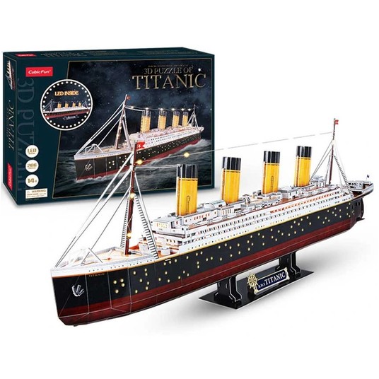PUZZLE 3D LED TITANIC 5218 -zdjęcie numer 1