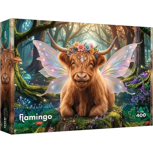 PUZZLE 400 LEŚNA OPIEKUNKA SNÓW 11210 -zdjęcie numer 1