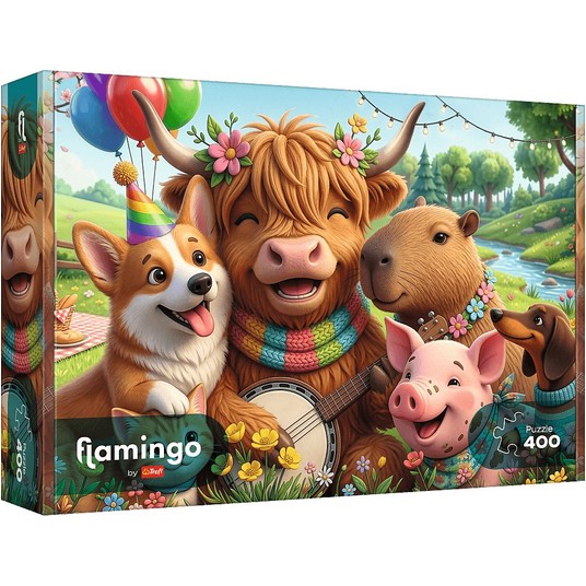 PUZZLE 400 URODZINOWA EKIPA 11211 -zdjęcie numer 1