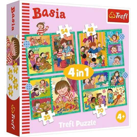 PUZZLE 4W1 PRZYGODY BASI 34606 -zdjęcie numer 1