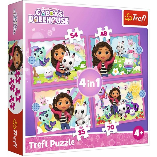 PUZZLE 4W1 PRZYGODY GABI 34620 -zdjęcie numer 1