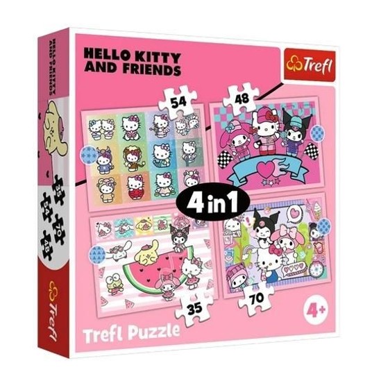 PUZZLE 4W1 SŁODKIE PRZYGODY 34702 -zdjęcie numer 1