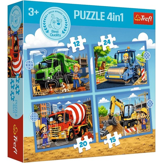 PUZZLE 4W1 WAKACYJNY KLIMAT 34689 -zdjęcie numer 1