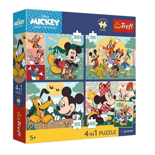 PUZZLE 4X88 PREMIUM RAZEM Z PRZYJACIÓŁMI 34706 -zdjęcie numer 1