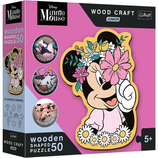 PUZZLE 50 EL W ŚWIECIE MINNIE 20200 -zdjęcie numer 1