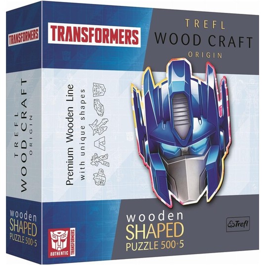 PUZZLE 500+5 DREWN. AUTOBOT OPTIMUS PRIME 20195 -zdjęcie numer 1