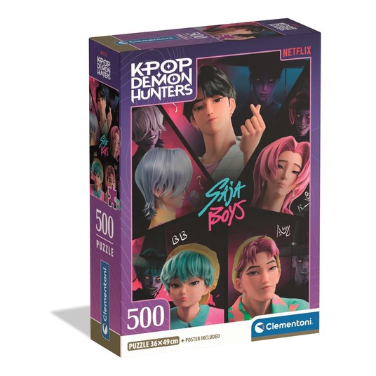 PUZZLE 500 COMPACT K-POP DEMON HUNTERS 35625 -zdjęcie numer 1