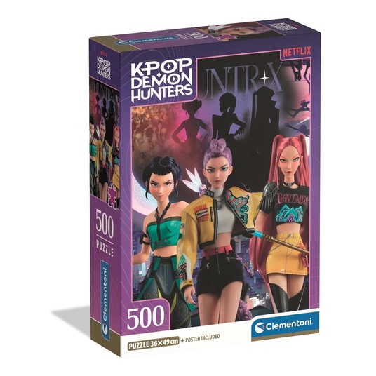PUZZLE 500 COMPACT K-POP DEMON HUNTERS 35626 -zdjęcie numer 1