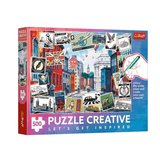PUZZLE 500 CREATIVE POZDROWIENIA Z LONDYNU 37563 -zdjęcie numer 1