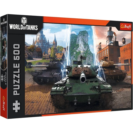 PUZZLE 500 CZAS NA AKCJĘ! 37535 -zdjęcie numer 1