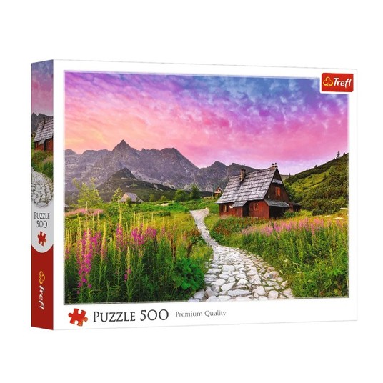PUZZLE 500 HALA GĄSIENICOWA TATRY POLSKA 37555 -zdjęcie numer 1
