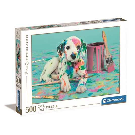 PUZZLE 500 HQC THE FUNNY DALMATIAN =2023= 1503 -zdjęcie numer 1