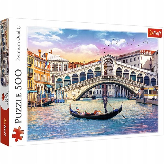 PUZZLE 500 MOST RIALTO WENECJA 37398 -zdjęcie numer 1
