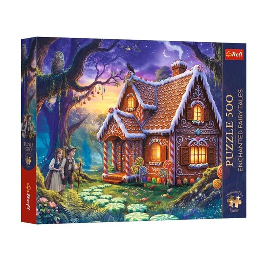 PUZZLE 500 PREMIUM JAŚ I MAŁGOSIA 37633 -zdjęcie numer 1