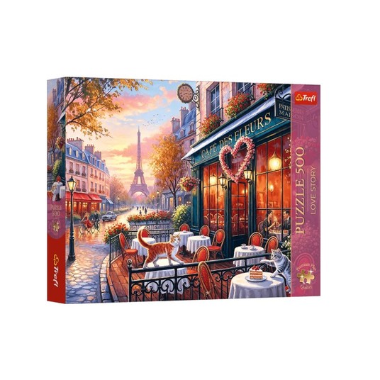 PUZZLE 500 PREMIUM MIŁOŚĆ W PARYŻU 37621 -zdjęcie numer 1
