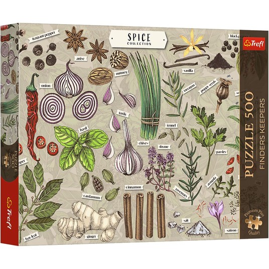 PUZZLE 500 PREMIUM PRZYPRAWY 37610 -zdjęcie numer 1