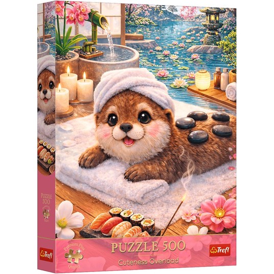 PUZZLE 500 PREMIUM UROCZA WYDRA 37643 -zdjęcie numer 1
