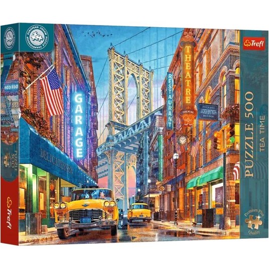 PUZZLE 500 PREMIUM WIDOK NA MANHATTAN BRIDGE 37613 -zdjęcie numer 1