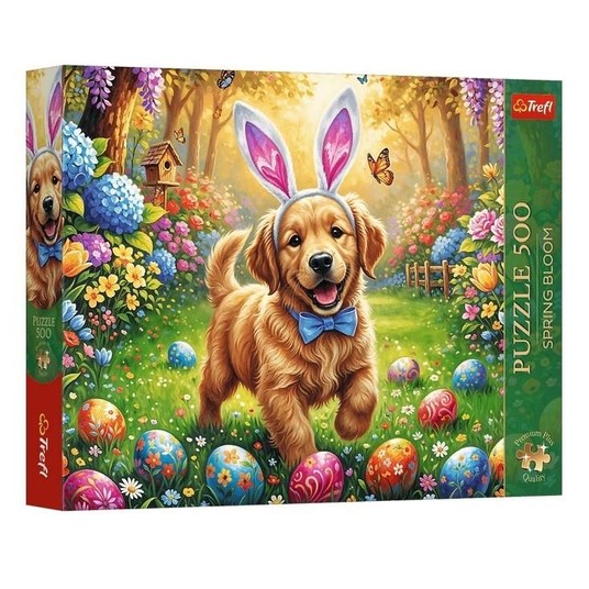 PUZZLE 500 PREMIUM WIELKANOCNY PIESEK 37623 -zdjęcie numer 1