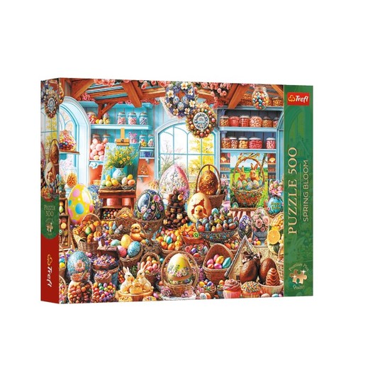 PUZZLE 500 PREMIUM WIELKANOCNY SKLEPIK 37624 -zdjęcie numer 1