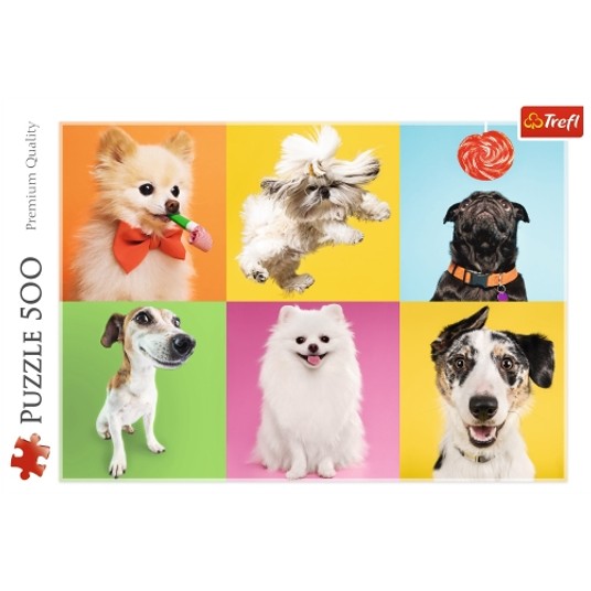 PUZZLE 500 PSY 37378 -zdjęcie numer 1