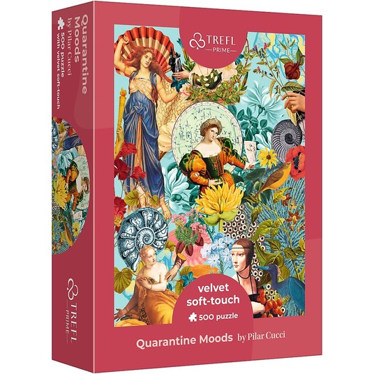 PUZZLE 500 UFT VELVET QUARANTINE MOODS 37419 -zdjęcie numer 1