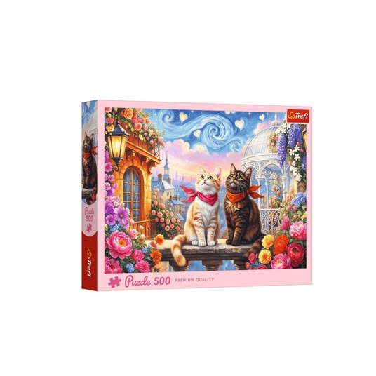 PUZZLE 500 ZAKOCHANE MRUCZKI 37553 -zdjęcie numer 1