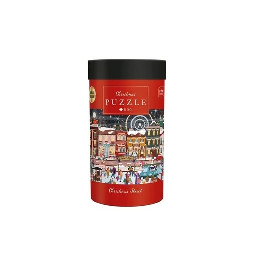 PUZZLE 500EL. CHRISTMAS 1 FESTIVE STREET 6013 -zdjęcie numer 1