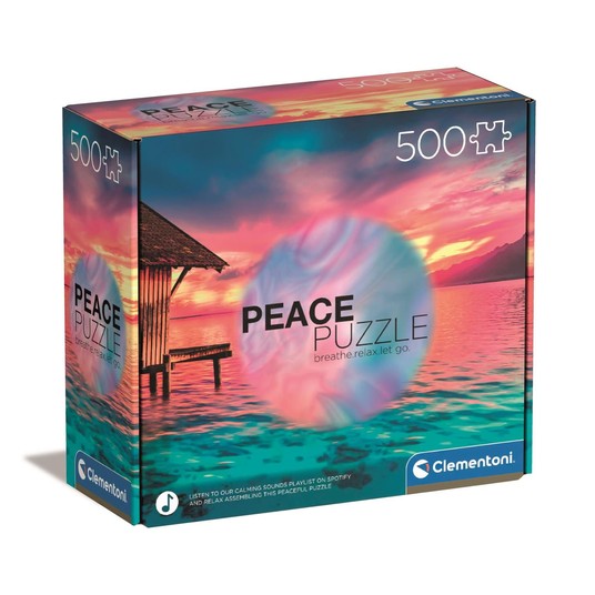 PUZZLE 500EL.PEACE COLLECT.LIVING THE PRESENT 1206 -zdjęcie numer 1