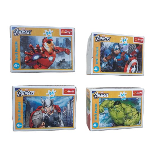 PUZZLE 54 MINI AVENGERS -zdjęcie numer 1