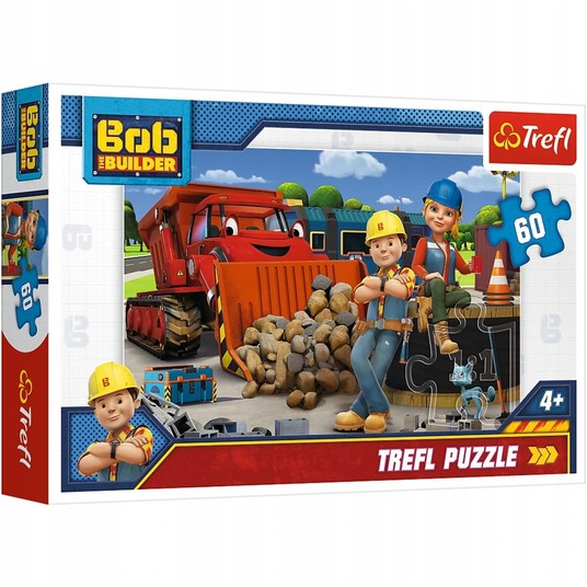 PUZZLE 60 BOB I WENDY BOB BUDOWNICZY 17300 -zdjęcie numer 1