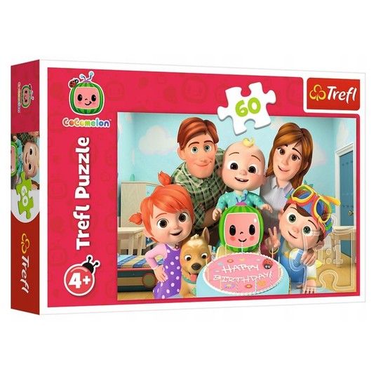 PUZZLE 60 COCOMELON WSPANIAŁY DZIEŃ 17391 -zdjęcie numer 1