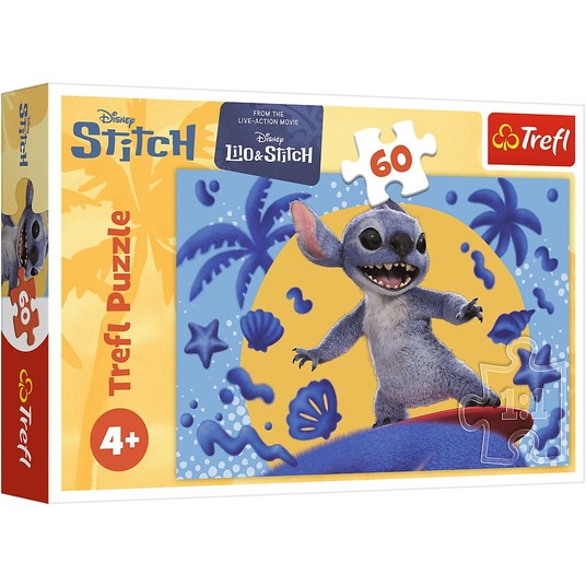 PUZZLE 60 DZIEŃ ZE STITCHEM 17407 -zdjęcie numer 1