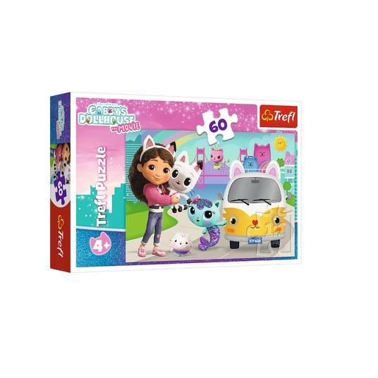PUZZLE 60 GABBY I KOCIE PRZYGODY 17415 -zdjęcie numer 1