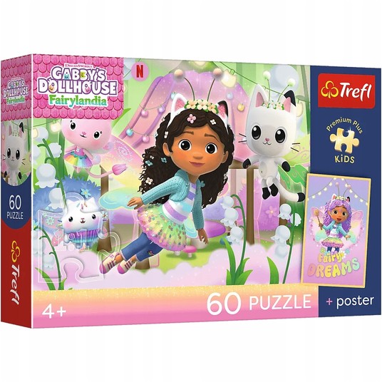 PUZZLE 60 GABI I KOCIE PRZYGODY 17431 -zdjęcie numer 1