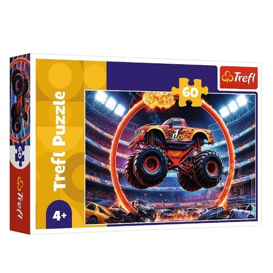 PUZZLE 60 MONSTER TRUCK 17404 -zdjęcie numer 1
