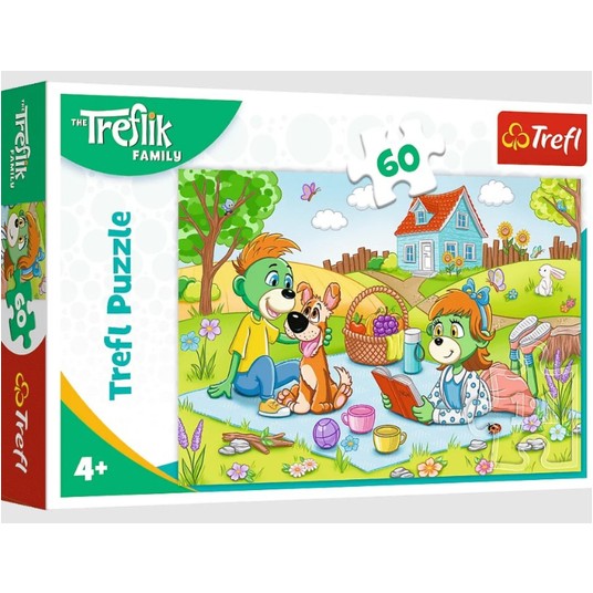PUZZLE 60 RODZINA TREFLIKÓW 17394 -zdjęcie numer 1