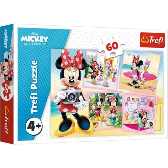 PUZZLE 60 UROCZA MINNIE 17360 -zdjęcie numer 1