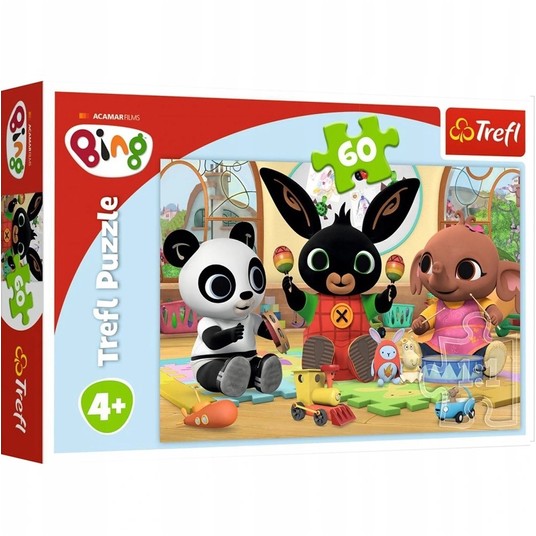 PUZZLE 60 W RYTMIE BINGA 17342 -zdjęcie numer 1